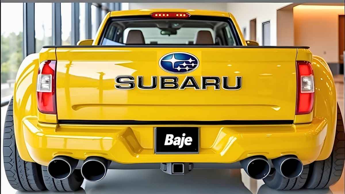 Subaru Baja First Look Versatile Design Off Road Capability And Tech