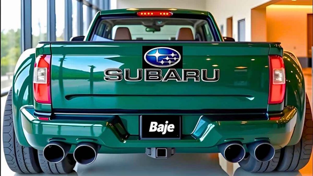 Subaru Baja 2026 Rugged Performance Meets Versatility and High Tech Features