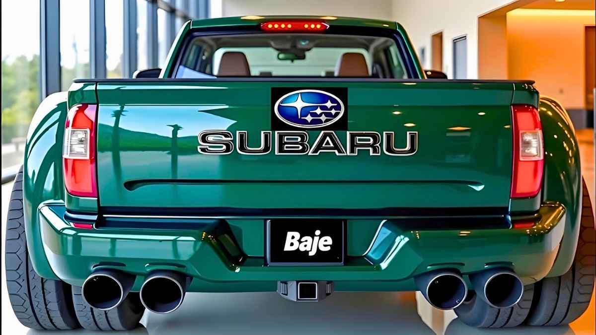 Subaru Baja 2026 Rugged Performance Meets Versatility and High Tech Features