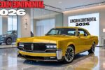 Lincoln Continental 2026 Ultimate Luxury Advanced Technology And Refined Performance