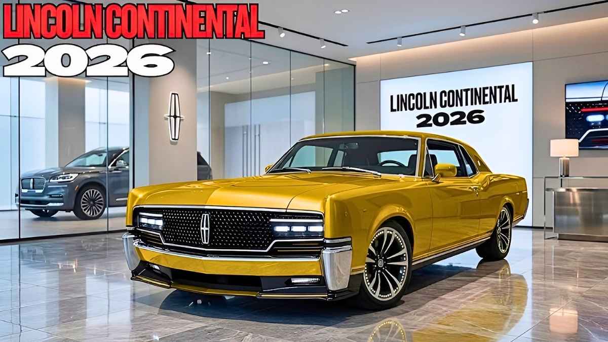 Lincoln Continental 2026 Ultimate Luxury Advanced Technology And Refined Performance