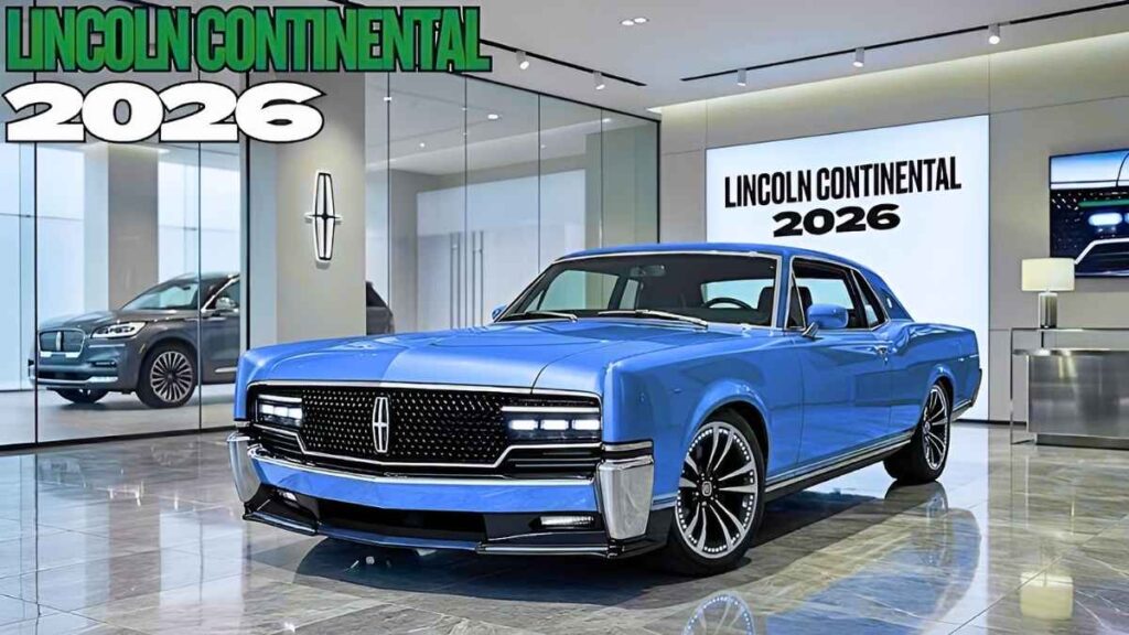 Lincoln Continental 2026 Luxury Comfort and Modern Performance Redefined