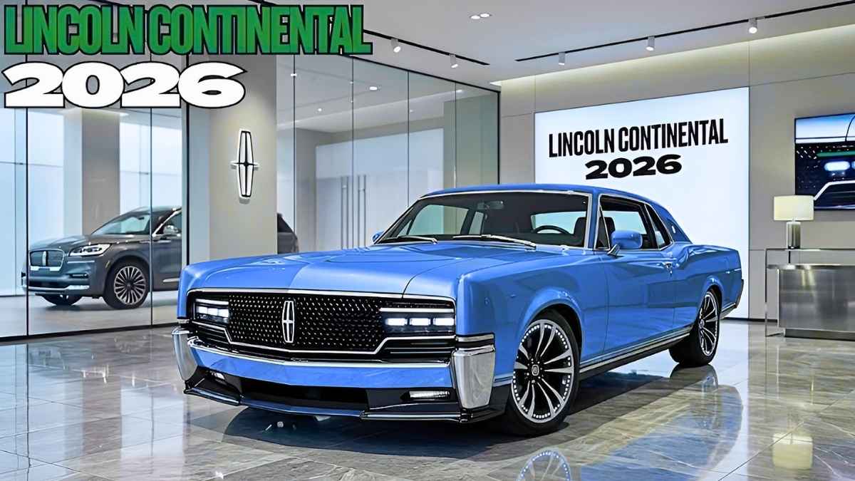 Lincoln Continental 2026 Luxury Comfort and Modern Performance Redefined