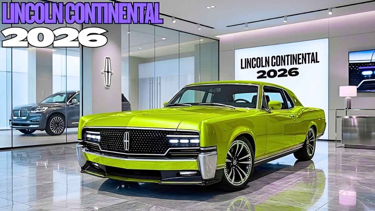 Lincoln Continental 2026 Combines Luxury Modern Technology and Smooth Driving